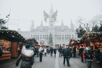 kerstmarkten Wenen