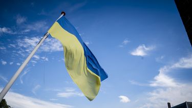 vlag oekraine rusland oorlog