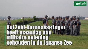 4 September: Zuid-Korea houdt militaire training