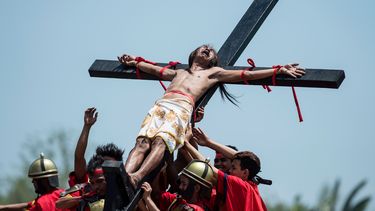 Filipijnen laten zich kruisigen op Goede Vrijdag