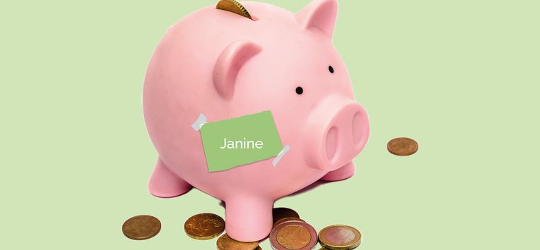 Geld maakt niet gelukkig Janine