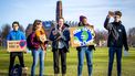 Malieveld stroomt vol met protesterende scholieren