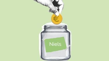 de spaarrekening van Niels