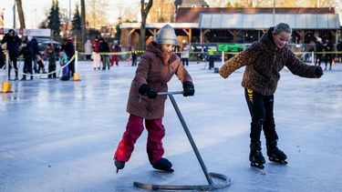 Schaatsen natuurijs