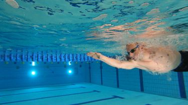 Ook Stefan van der Pal gaat de Elfstedentocht zwemmen
