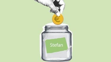 Spaarrekening van Stefan