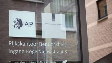 DEN HAAG - Exterieur van het kantoor van de Autoriteit Persoonsgegevens in het Bentinck Huis aan de Hoge Nieuwstraat. MATHIJS BOTS / ANP