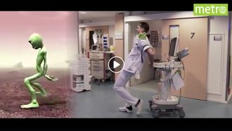 Video: Ziekenhuismedewerkers laten dance-skills zien