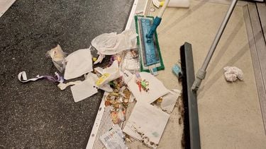 NS, carnaval, vuilnis