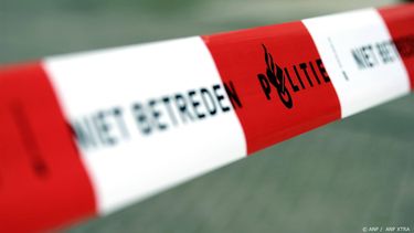 LEIDSCHENDAM - Afzetlint van de politie ANP XTRA LEX VAN LIESHOUT