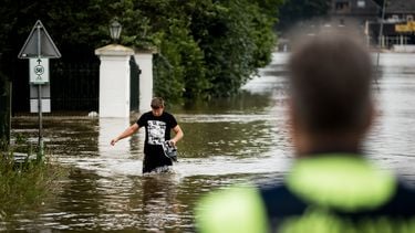 watersnood, Limburg, huizen, noodweer, wateroverlast