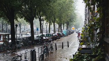 Regen in Amsterdam