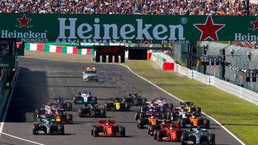 Bottas wint GP van Japan, Verstappen valt uit