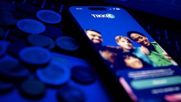 ILLUSTRATIEF - Tikkie, een dienst waarmee consumenten online kunnen betalen. ANP KOEN VAN WEEL