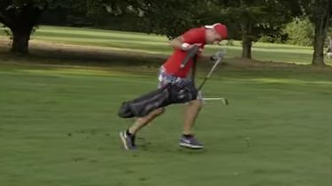 Video: man speelt 's werelds snelste potje golf