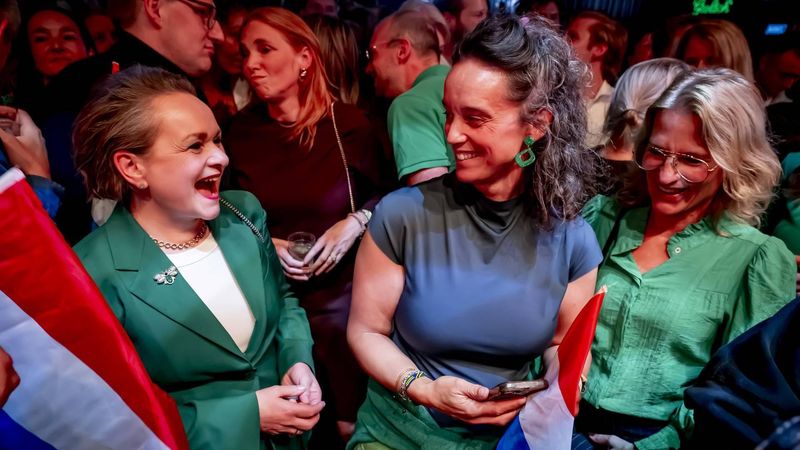 Uitslagenavond D66, vrouwen, politiek
