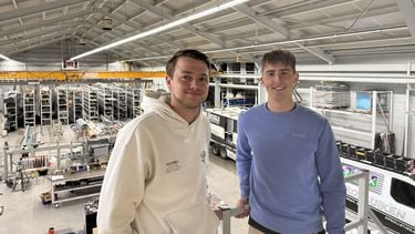 Jong en ondernemend Stef Koning Joey van den Berg
