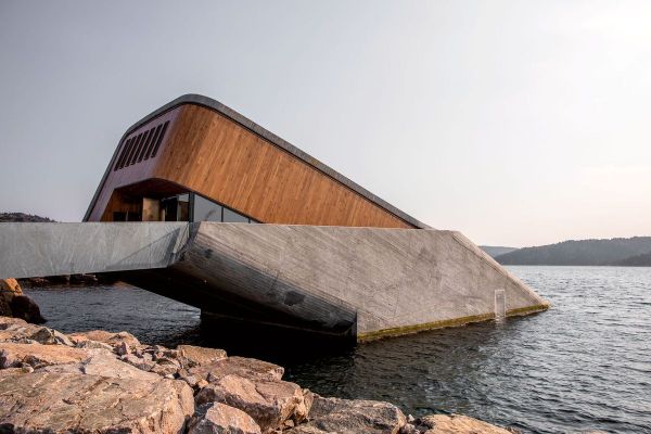 onderwaterrestaurant restaurant Noorwegen
