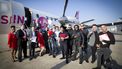 Vliegende start: IT'ers tekenen contract in de lucht