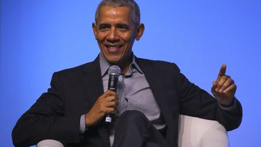 Oud-president Barack Obama. 