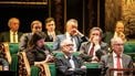 De fractie van Forum voor Democratie tijdens het debat in de Eerste Kamer over de spoedwet met stikstofmaatregelen. 