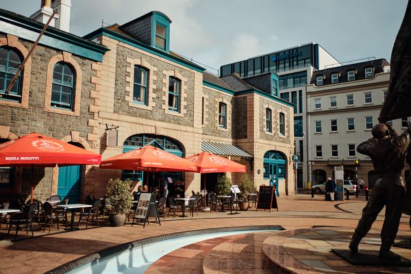 Jersey Saint Helier Liberation Square