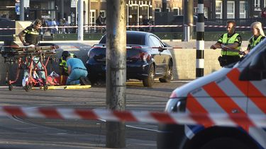Schrik sloeg hard toe bij auto-incident Amsterdam CS 