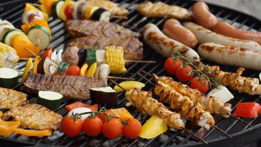 barbecue plantaardig vlees
