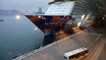Quarantaine cruiseschip Hongkong voorbij, geen coronavirus aan boord.