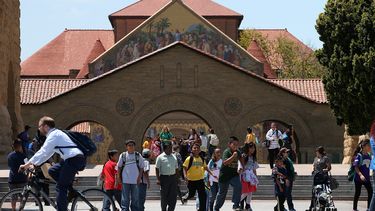 Amerikaanse scholier aangenomen op 20 universiteiten. / AFP