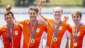 heren dubbelvier goud Parijs Olympische Spelen