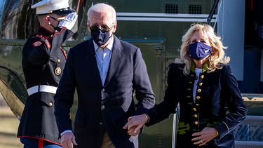 Jill Biden de vrouw van Joe Biden