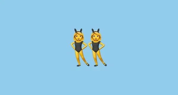 emoji vrouw konijnenoren