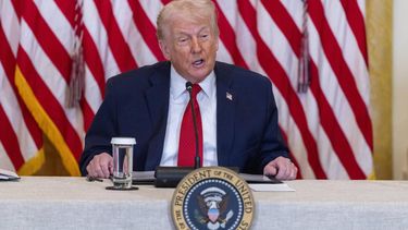 epa12653637 US President Donald J. Trump participates in The Great, Historic Investment in Rural Health Roundtable at the White House in Washington, DC, USA, 16 January 2026. The roundtable follows up the administrations announcement that states would receive shares of $10 billion for rural health care through the Rural Health Transformation Program.  EPA/SHAWN THEW