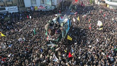 Tientallen doden bij begrafenis Iraanse generaal Soleimani