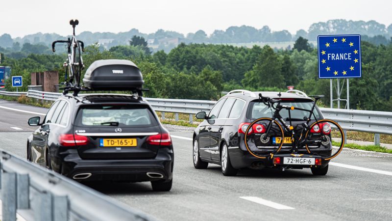 auto vakantie verkeersregels vignet Frankrijk milieusticker