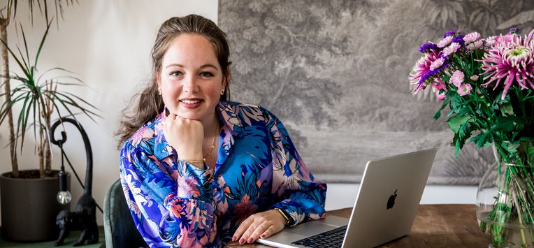 Jong en ondernemend Silvanna van Graven belasting