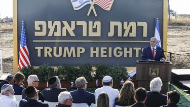 Israël vernoemt nieuwe nederzetting naar Trump
