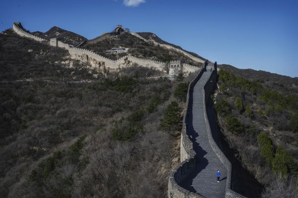 Een foto van de Chinese Muur