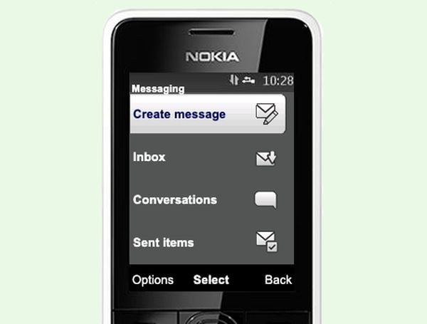 Nokia 301 SMS