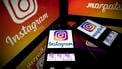 Een foto van de app van Instagram op een smartphone