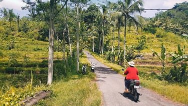 Motorrijden Bali toeristen