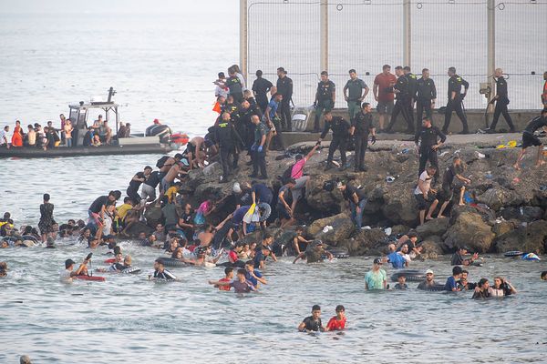 Marokko bestorming Ceuta