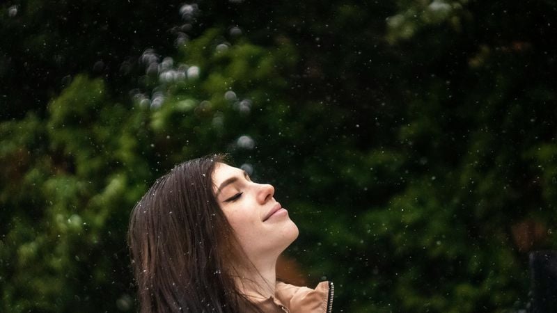 Regen, weer, lente, bewolkt