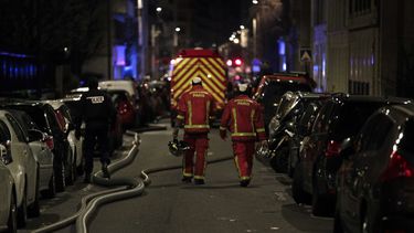 Brandweermannen in Parijs. Foto: ANP