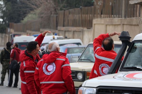 Rode Kruis opent gironummer voor Syriërs. 