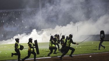 129 doden tijdens rellen bij voetbalwedstrijd in Indonesië