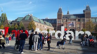 Toeristen snappen weghalen ‘I Amsterdam’ niet