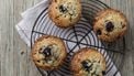 Recept: Ontbijtmuffin met amandelen en bosbessen