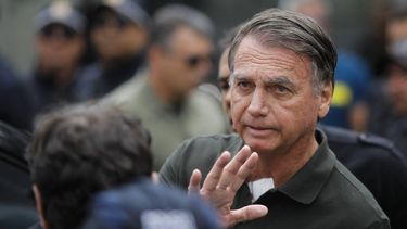 Former Brazilian President (2019-2022) Jair Bolsonaro leaves the DF Star hospital in Brasilia on September 14, 2025, after undergoing a series of medical examinations, as he remains under house arrest. Brazil's Supreme Court on September 11 sentenced firebrand ex-president Jair Bolsonaro to 27 years in prison for coup plotting at the end of a landmark trial that divided the nation and drew US fury.
Sergio Lima / AFP
